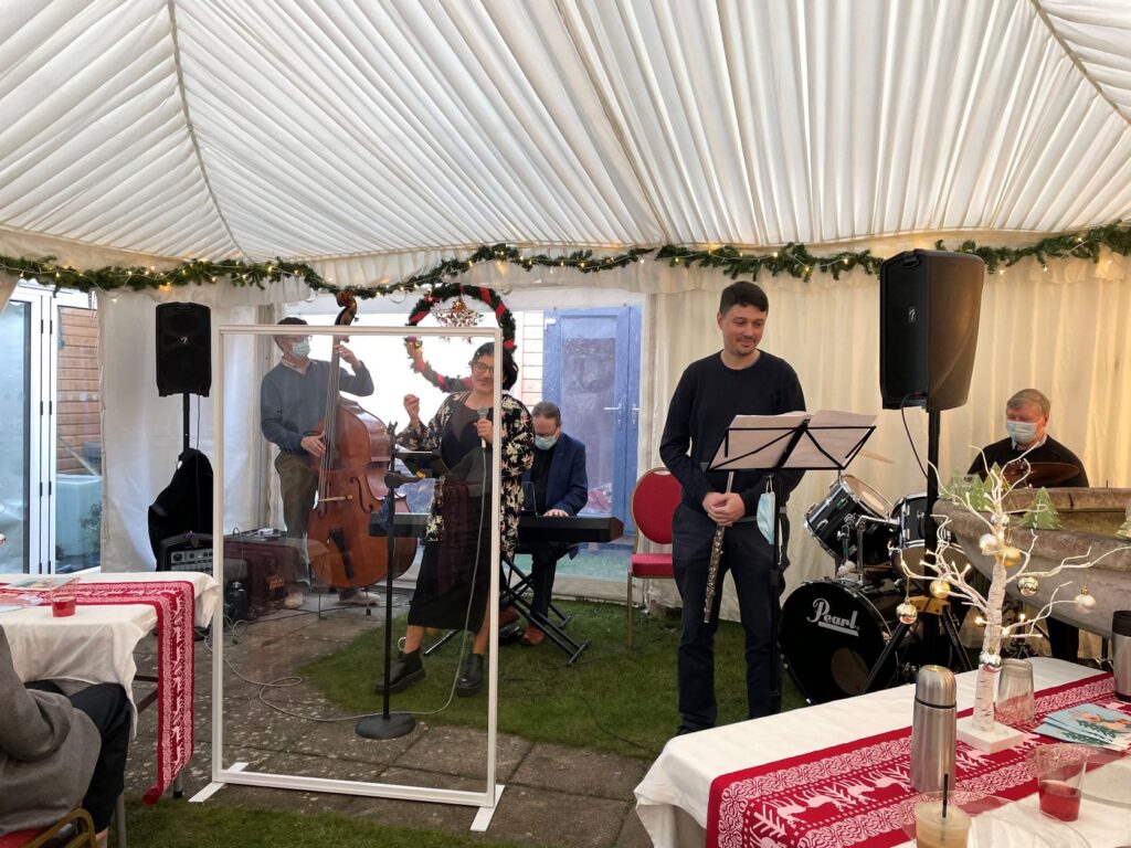 Jazz Band at the care home