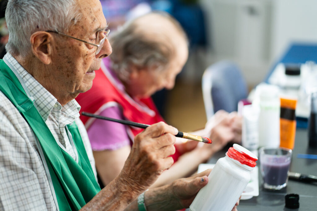 Seaton residents enjoy some arts and crafts 