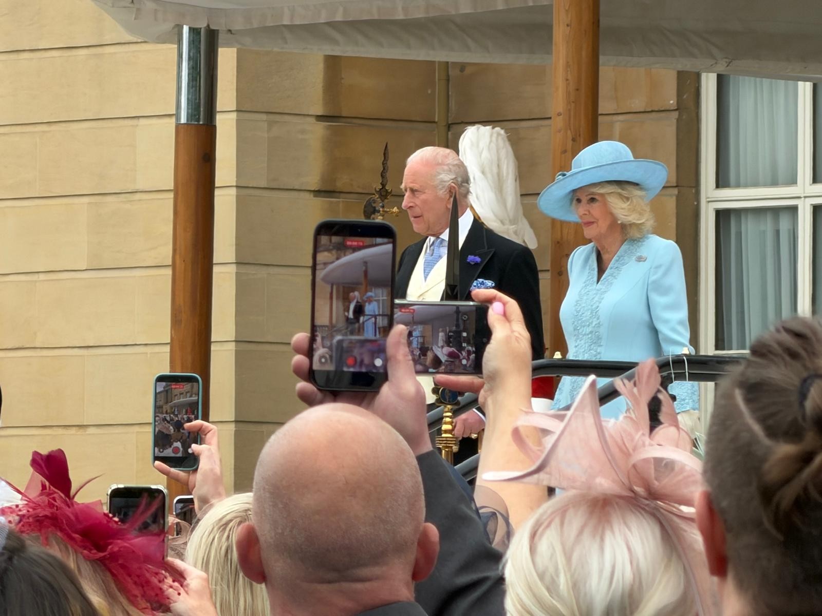 King Charles and Queen Camilla at the first Royal Garden Party of 2026 where Southern Healthcare care owners were invited in recognition of their contribution to the care sector.